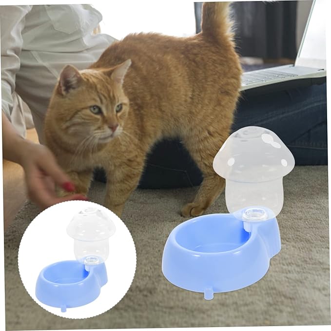 Pet Accessory Automatic Feeder Water Dispenser Compact and Clean for Cats and Dogs