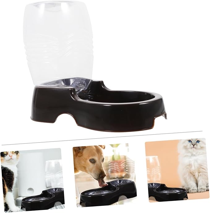 Cat Dog Water Dispenser Pet Automatic Water Bottle Feeder Fountain Pet Waterer for Small Dogs Cats Random Color