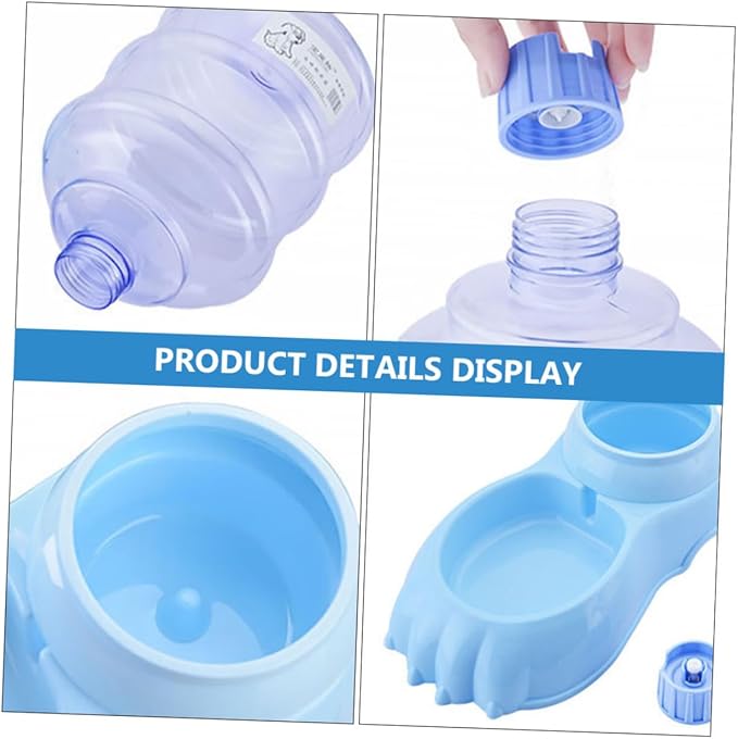 Automatic PET Feeder and Water Dispenser for Dogs and Cats 3.8L Capacity Adjustable Slow Feed Bowl Material Suitable for Breeds