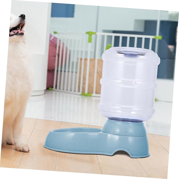 Automatic Dog Water Dispenser Large Capacity Bowl Convenient Pet Feeder for Cats and for Home Store Use Smooth Surface Prevents Spillage