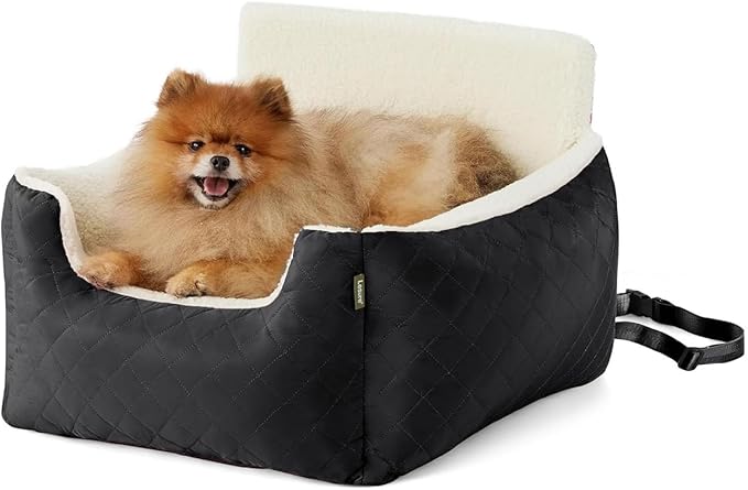 Travel Dog Boosters Offering Enhanced and Storage for Toy Snacks on Road Trips Double Side Dog Seat