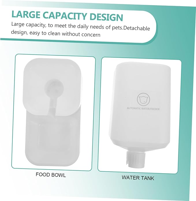 SUPVOX Elevated Pet Water Bowl Dog Water Bowl Automatic Feeder Pet Supply Cat Dispenser