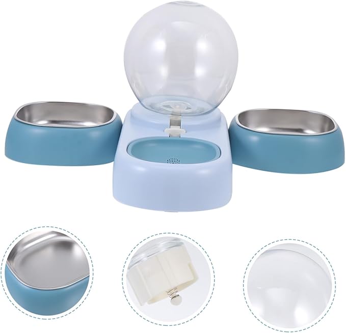 SUPVOX Automatic Cat Dog Pet Water Dispenser Abs Drinking Fountain Bowl Capacity Easy to Clean
