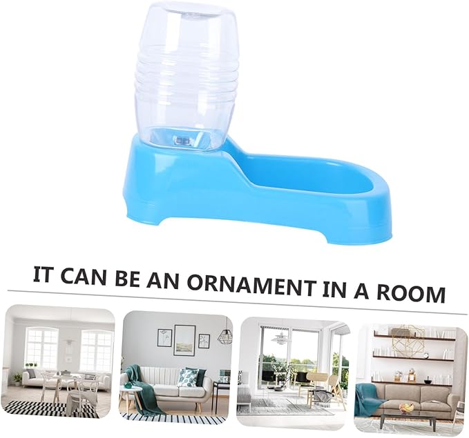 FRCOLOR 3pcs Pet Water Feeder Bowl Creative Drinking Tool for Dogs and Puppies Automatic Water Dispenser for Home and Pet Shops