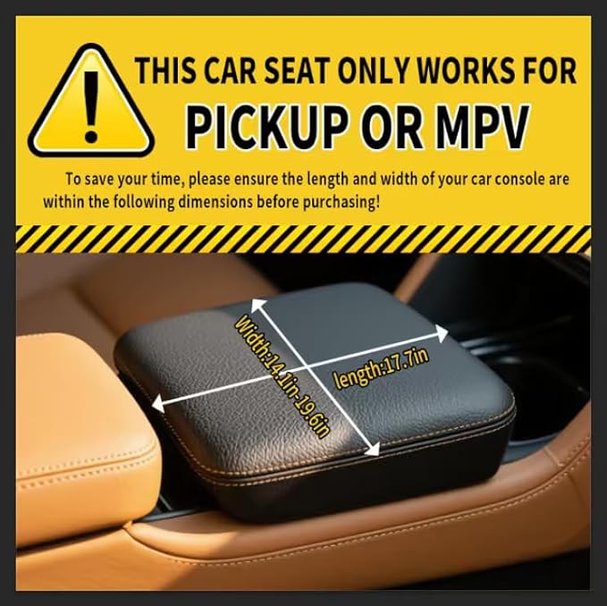 Cullaby Center Console Dog Car Seat for Medium Dogs - Portable Dogs Armrest Booster Seat, Anti-Collapse Pet Car Seat with Soft Cushion Safety Belt, Support Pet Up to 25lbs (Grey)