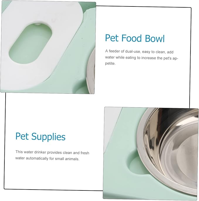 Automatic Cat Water Dispenser Capacity Pet Water Feeder Bowl Running for Dogs