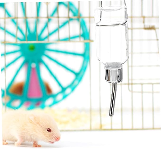 Happyyami Automatic PET Water Feeder Hanging Dog Water Bottle Leak Design 500ml Capacity for Dogs and Rabbits for Travel and Outdoor Use