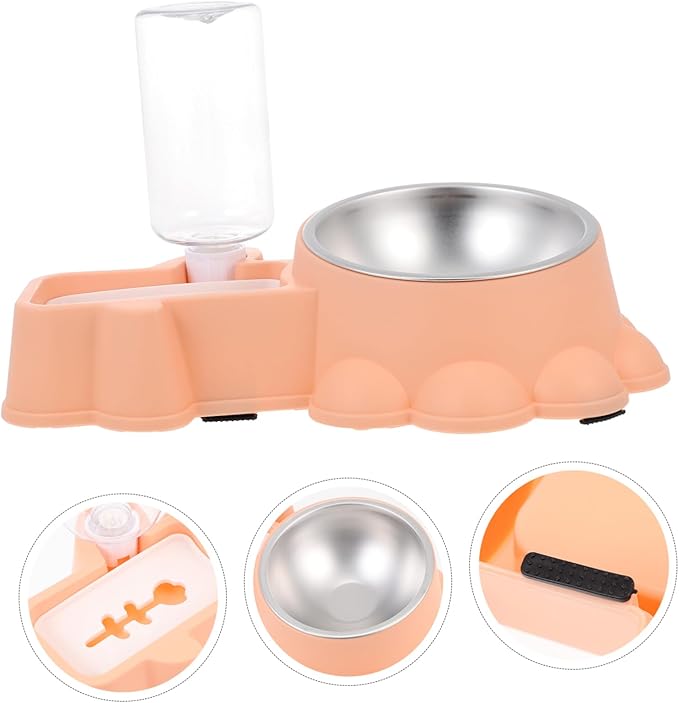 Multifunctional Dog Feeder and Water Bowl for Home Use Automatic Pet Feeding and for Pets