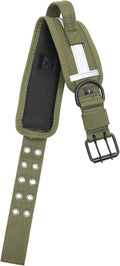 Heavy Duty Adjustable Dog Collar Reflective Stripes Comfortable Pet Accessory for Dogs for Outdoor Use Handle