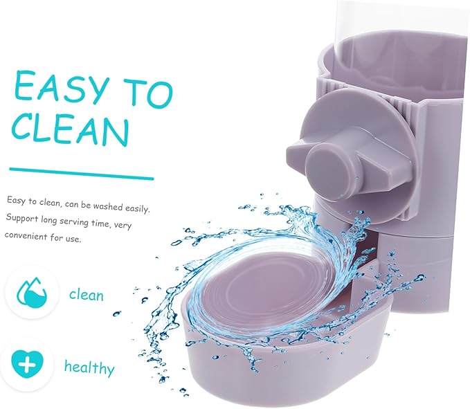 VANZACK Household Pet Automatic Water Dispenser Hanging Dog Water Bowl Capacity Easy to Design for Cats and Dogs Compact Portable Waterer