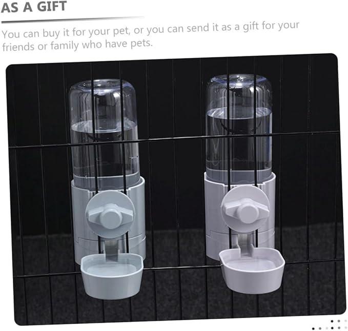 BESPORTBLE Automatic Cat Waterer Pet Water Dispenser for Dogs and Cats Removable Design Easy to Install for Pets
