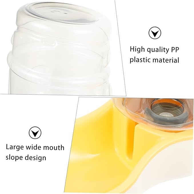 YARNOW 1pc Automatic Pet Water Feeder Lightweight Drinking Bowl for Dogs and Cats Non- Design for Home Use Compact for Easy Placement