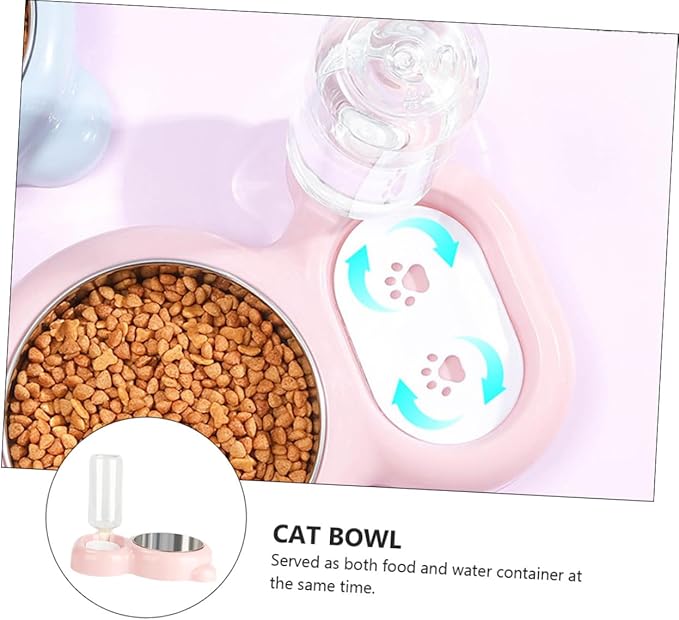 Pet Feeder Bowl Splash Dog Water Bowl Raised Cat Dog Eating Pet Supplies