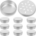 BESPORTBLE Dog Scent Work Tins: 10Pcs Dog Scent Training Box Dog Nose Work Containers, Smell Training Canisters Aluminum Tin Cans for Pet Dogs Training