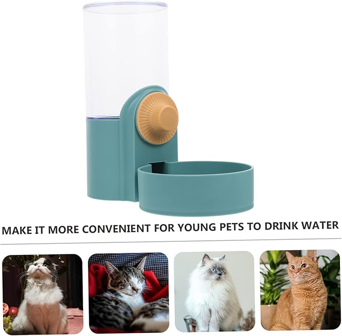 BESPORTBLE 1Pc Hanging Pet Water Feeder for Cats Dogs Cage Water Dispenser Durable Design Easy Installation for Pet Hydration