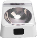 Automatic Pet Feeder, USB Charging Smart Portable Large Capacity Infrared Sensor Lid Opening Dog Feeder with Hold Multiple Meals for Home Dry Food & Multiple Pets