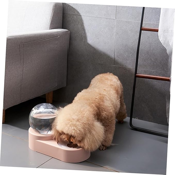 GANAZONO Dog Water Feeder Portable Automatic Drinking Fountain No Spill Pet Supplies