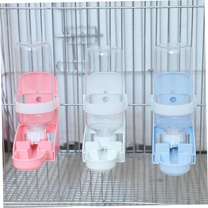 Automatic PET Water Feeder Hanging Cage Design 2L Capacity Dog and Cat Drinking Tool Plastic PET Supplies for Indoor Use Easy to Clean
