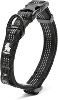 Truelove Dog Collars Set Reflective Collar for Small Medium Large Dogs Puppy Adjustable Padded Soft Nylon Comfy Neck TLC5271