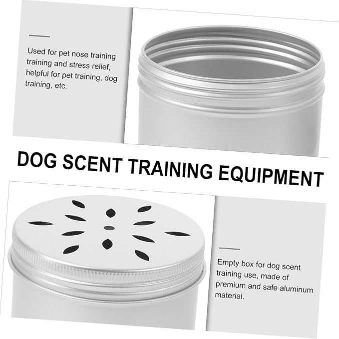 BESPORTBLE 10pcs Scent Training Tool for Dogs Odor Training Case for Nose Work Scent Detection and Dog Activities to Improve Smell and