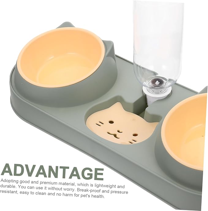 Automatic Feeder Dog Bowl Pet Food Dispenser Cat Bowl Food Dispenser Random Style