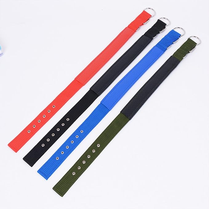Color Foam Pet Collar Buckle Sponge Adjustable Foam Dog Neck Strap Nylon Pet Basic Collar