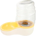 Automatic Pet Water Feeder Water Bowl Cream Yellow Pet Supplies for Dogs and Cats Indoor Use
