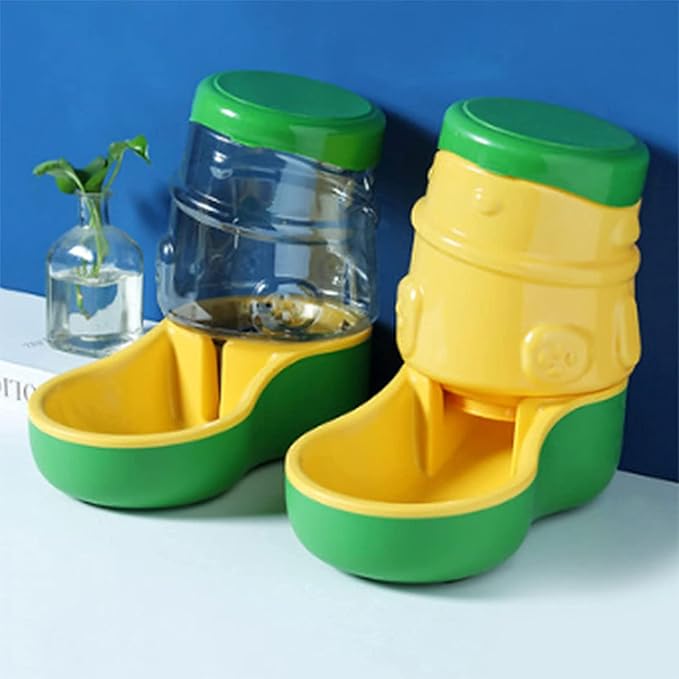 Automatic Feeding Bowls Dog Food Feeder Cat Water Feeder Large Capacity Food Water Dispenser Gravity Pet Food Feeder And Water Dispensers Pet water dispenser (Size : Feeders) (Water dispensers)