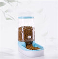Spill Water Dispenser/Pet Automatic Feeder Pet Supplies Cats Dogs Automatic Waterer Dispenser 3.8L Or Food Automatic Feeder For Pet Pet water dispenser (Size : Water dispensers) (Feeders)