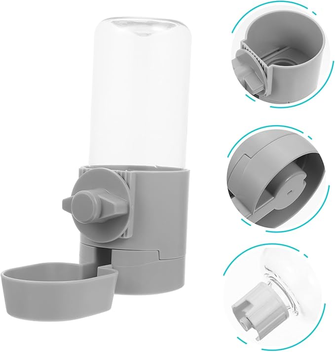 Yardwe Dog Water Dispenser Automatic Cat Feeder Hanging Water Bowl Easy Install Long-Lasting