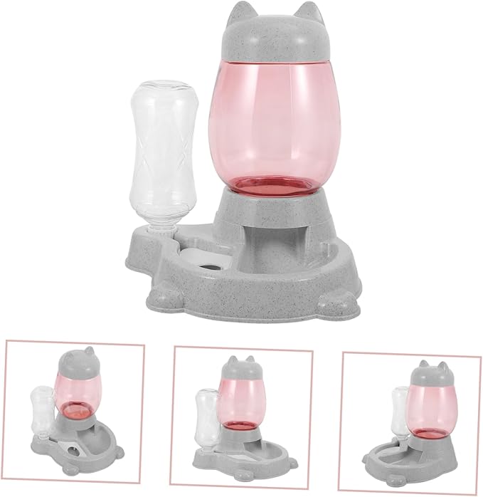 SUPVOX Automatic Cat Water Dispenser Pet Feeder Food Container Slip Break-Resistant Easy to Clean