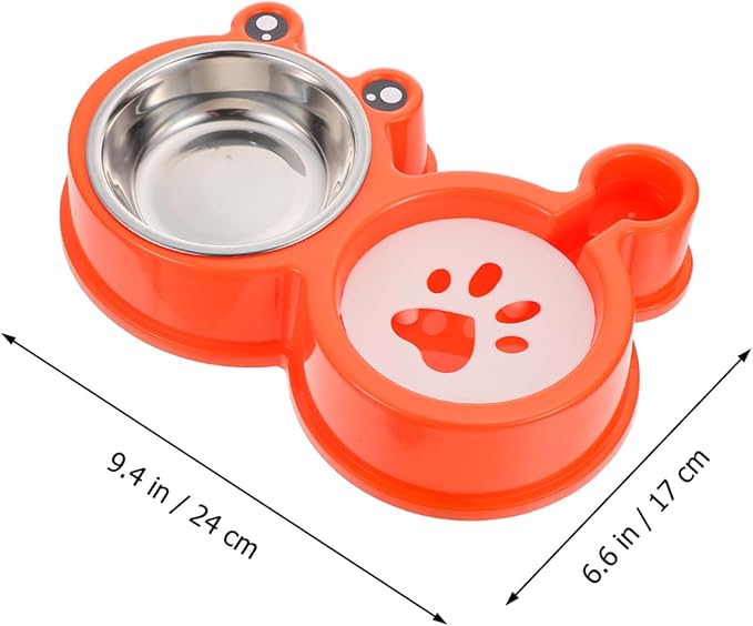 BESPORTBLE 1pc Automatic Dog Water Dispenser and Pet Bowl Slip Design Bowl and Automatic Feeder for Dogs Cats Lightweight and Easy to Clean for Home Use