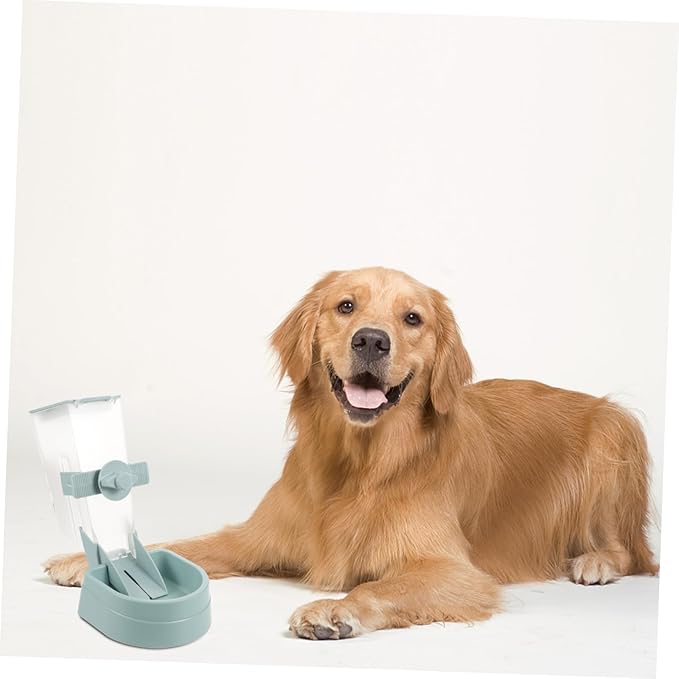 HANABASS Automatic Pet Feeder Hanging Dog Bowl for Cage Removable and Easy to Clean Prevents Messy Eating for Dogs and Puppies