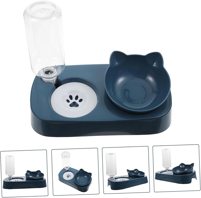 BESPORTBLE Cat Dog Water Feeder Automatic Pet Feeder Bowl Stable Basin Plastic Easy to Maintain