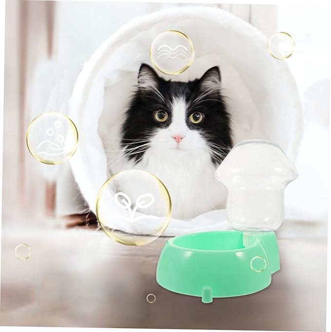 Automatic Dog Water Feeder Pet Bowl Dispenser Safe High-Density Material