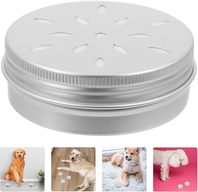 BESPORTBLE Dog Scent Work Tins: 10Pcs Dog Scent Training Box Dog Nose Work Containers, Smell Training Canisters Aluminum Tin Cans for Pet Dogs Training