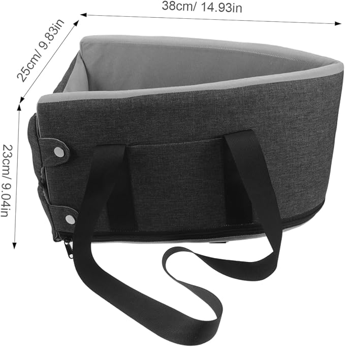 Washable Console Dog Cat Seat for Car Travel Cushion Design Easy to Install Comfortable for Pets and Tear-Resistant Car Seat Cover