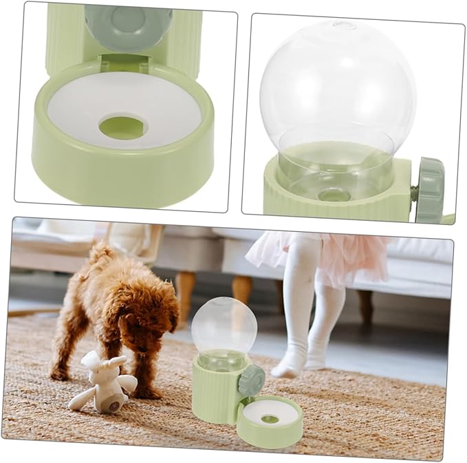 VANZACK 2pcs Hanging Automatic Water Dispenser for Pets Dog and Cat Water Feeder Spills Comfortable Drinking Angle for Like Kittens Puppies and