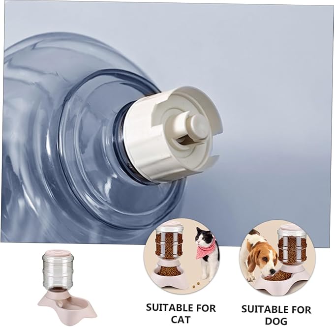 Automatic Cat Feeder Detachable Pet Food Dispenser for Cats and Dogs for Monitoring Convenient and Versatile Design for Animals