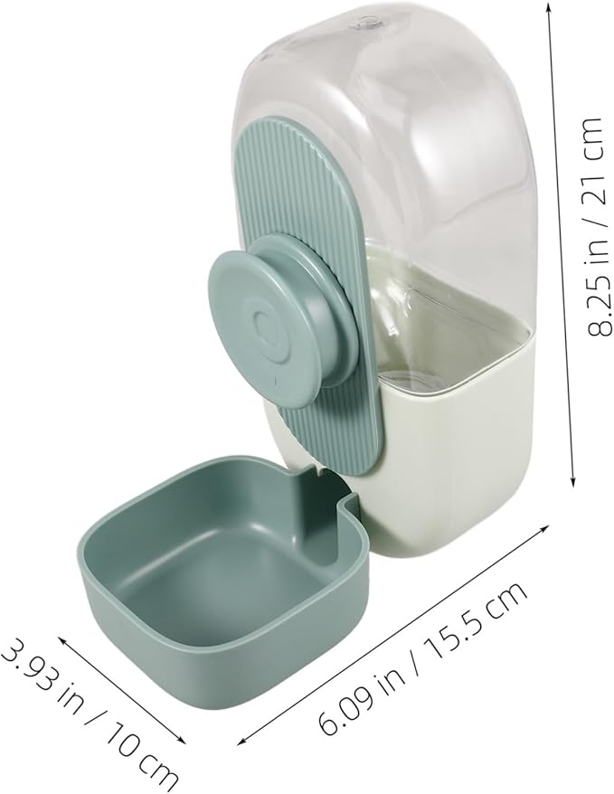 Automatic Pet Water Feeder Hanging Water Dispenser for Dogs Cats Convenient Cage Supply Prevents Spills Easy to Install Design for Comfortable Feeding