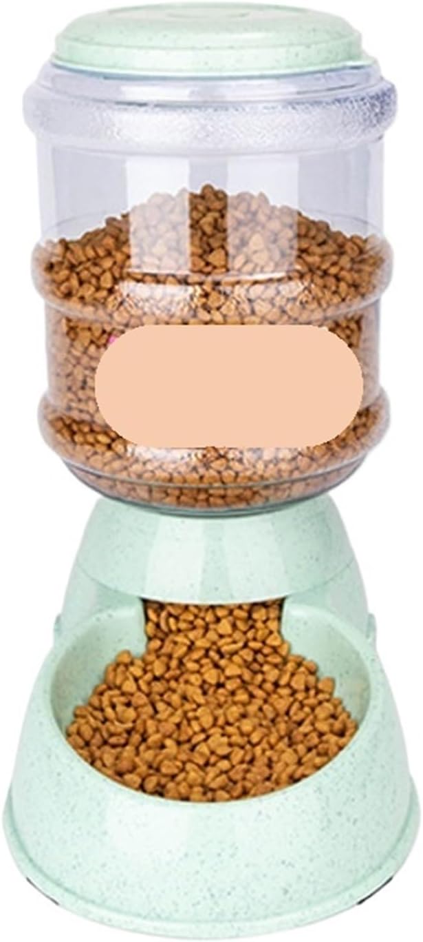 Large Capacity Pet Feeder Bowls Small Dog Bowl Automatic Dispenser Cat Pets Feeding(CW022-5)