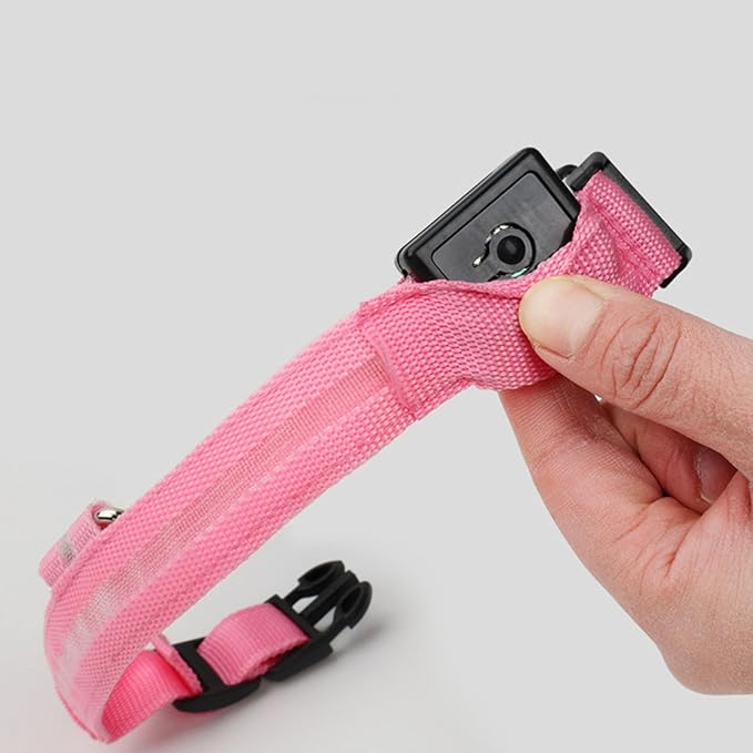 Adjustable Glowing Collar for Small Large Dogs Ensuring for Night Walk Multicolored Dog Collar for Large Dogs