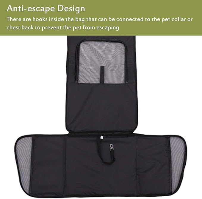 Pet Car Booster Seat Carrier Portable Travel Bag,Cat Small Dog Pet Puppy Travel Cage with Carry Straps,Collapsible Puppy Carrier Seat for Small Medium Pets Up to 22Bls