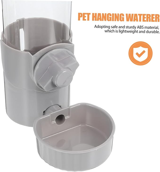 BESPORTBLE Dog Water Fountain Automatic Drinking Fountain Pet Hanging Waterer Safe Abs Material Easy to Use Pet Water Dispenser for Dogs Cats
