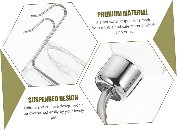 Automatic Dog Water Dispenser Pet Water Fountain Dog Feeder Cat Dispenser Rabbit Bottle