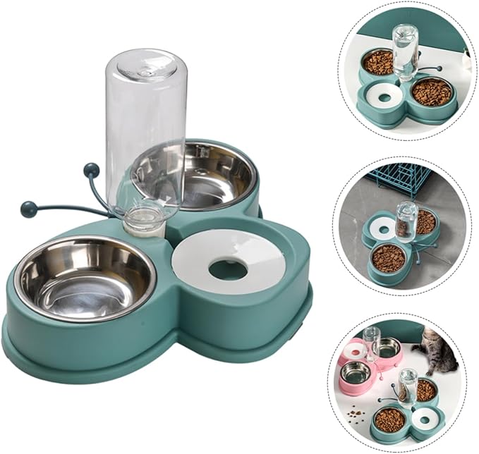 Automatic Water Bowl for Dogs Dog Water Feeder Detachable Inner Bowl Pet Waterer Cat Accessory and