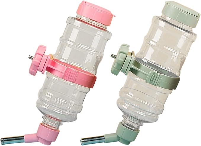 Pet Drinking Fountains Dog Water Dispenser Dog Kettle Bottle Pet Cage Water Feeder with Automatically Feeding Water