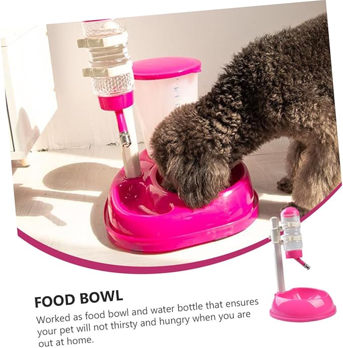 SUPVOX Automatic Pet Water Dispenser with Drinking Bowl Capacity Easy to Clean Roller Ball Nozzle for Dogs and Cats for Daily Hydration Needs
