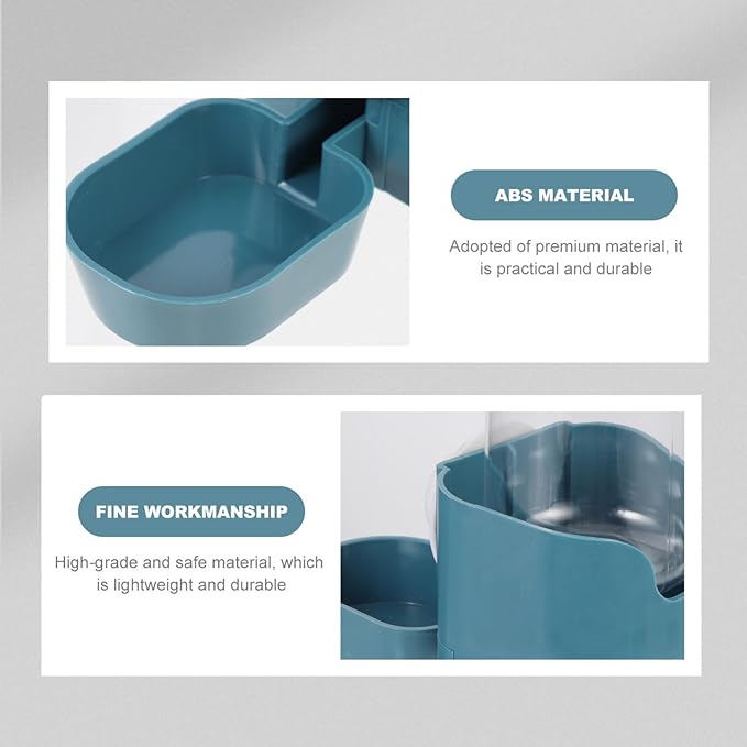 1pc Hanging Water Dispenser Mini Kettle Cat Pet Gravity Water Dispenser Hanging Automatic Cat Feeder Station Food Bowl Cage Pet Drinking for s Dogs Pets