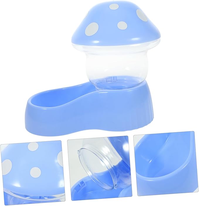 Totority Self Filling Dog Feeder Bowl Automatic Cat Feeder Dispenser Sturdy Material Pet Accessory